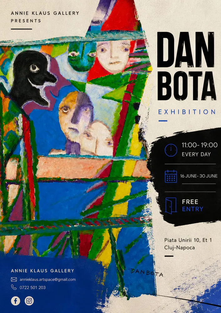 Poster: Annie Klaus Gallery, Cluj-Napoca, 2026